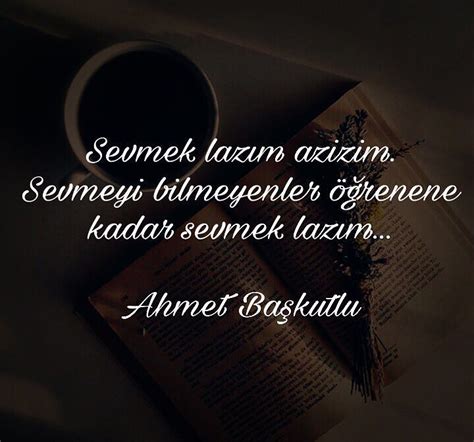 Sevmek, Diyorum azizim Ne güzel şey.. Öz Facebook.